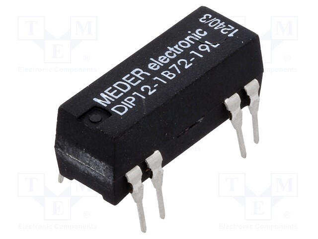 MEDER DIP12-1B72-19L - Relay: reed switch