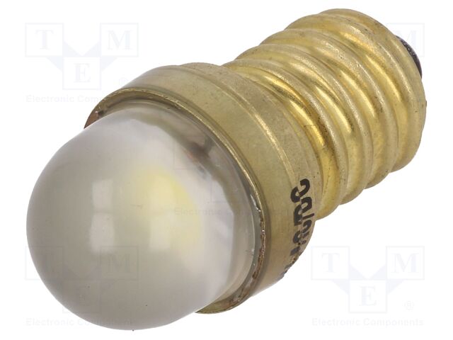 LW-E14-24AC/DC POLAM-ELTA - LED lamp | white; E14; 24VDC; 24VAC | TME