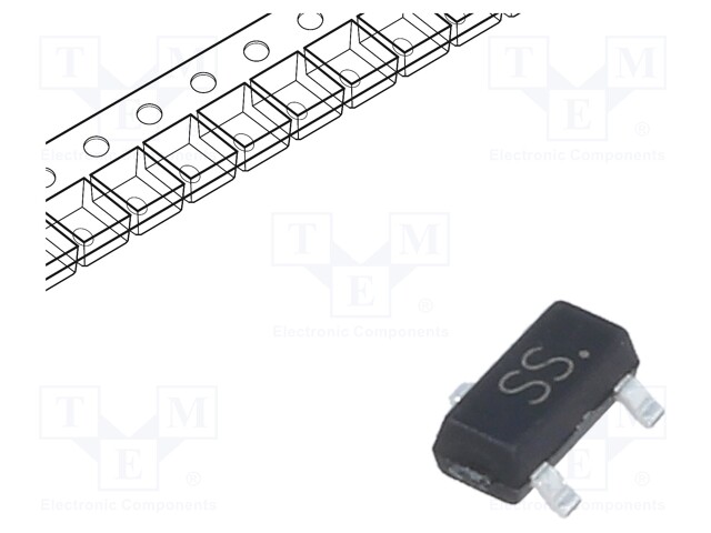 MICRO COMMERCIAL COMPONENTS BSS138-TP - Transistor: N-MOSFET
