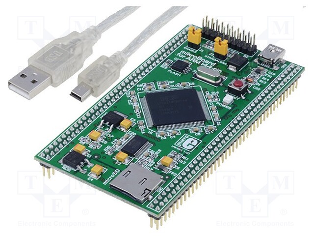 MIKROE MIKROBOARD FOR ARM 144-PIN - Dev.kit: ARM NXP