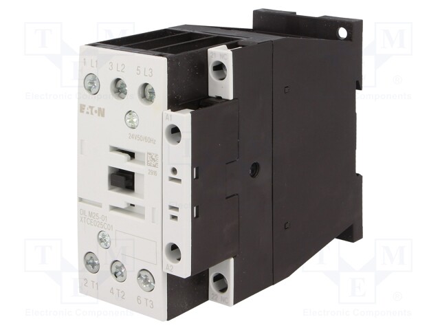 EATON ELECTRIC DILM25-01(24V50/60HZ) - Contactor: 3-pole