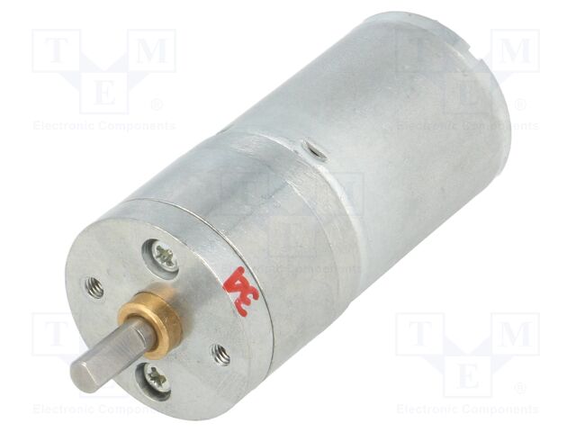 34:1 METAL GEARMOTOR 25DX52L MM HP 6V