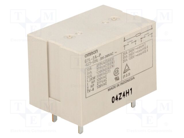 G7L-2A-P 200/240VAC G7L-2A-P 200/240VAC