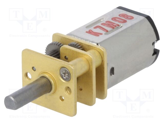 15:1 MICRO METAL GEARMOTOR HP 6V