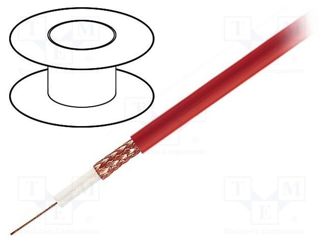 RG59 FLEX RED RG59 FLEX RED