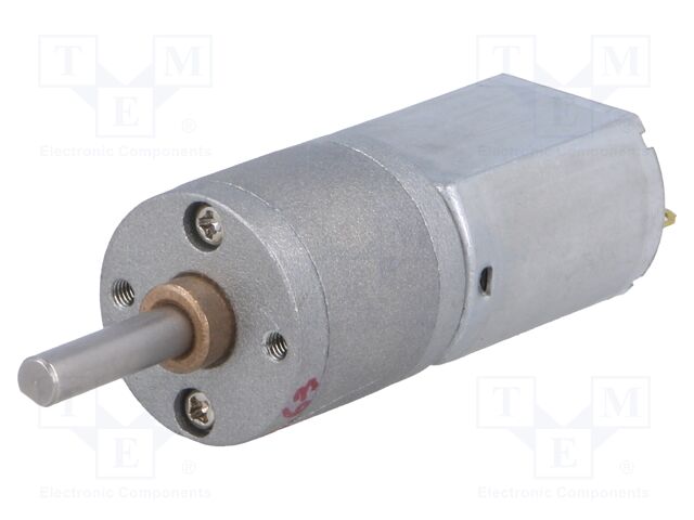 391:1 METAL GEARMOTOR 20DX46L MM 6V CBE 391:1 METAL GEARMOTOR 20DX46L MM 6V CBE