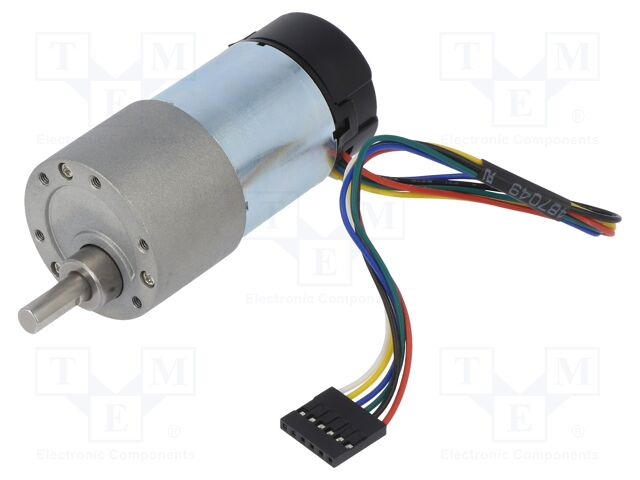 100:1 METAL GEARMOTOR 37DX73L 24V 64 CPR