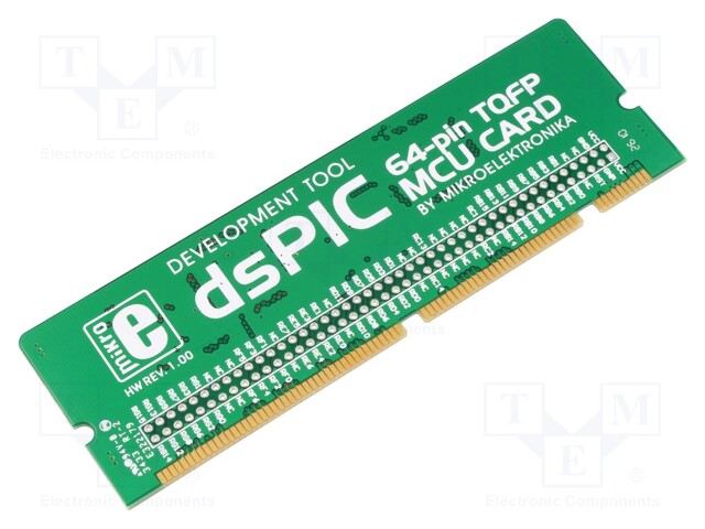 BIGDSPIC6 64-PIN TQFP MCU CARD EMPTY PCB