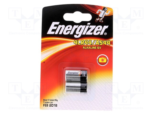 ENERGIZER A544 - Battery: alkaline