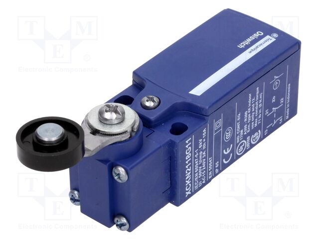 Xckn2118g11 Schneider Electric Limit Switch Lever R 35 5mm Plastic Roller O19mm No Nc Tme Electronic Components
