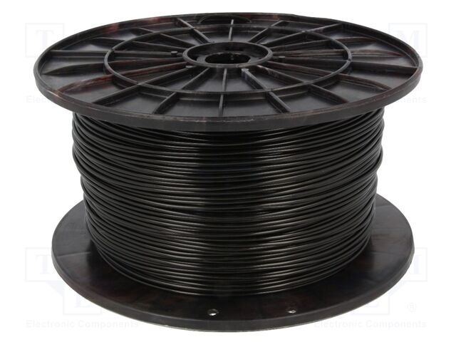 PLA-1.75-BLACK DEVIL DESIGN - Filament: PLA, Ø: 1,75mm; noir; 200÷235°C;  1kg; DEV-PLA-1.75-BK