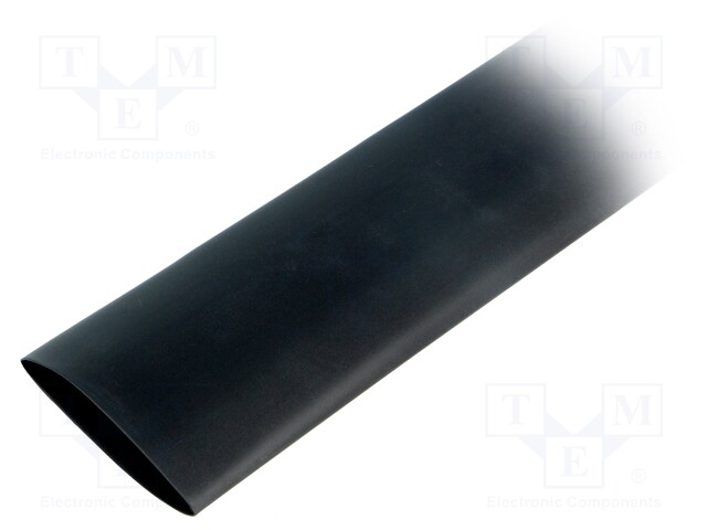 ALPHA WIRE FIT22111/2 BLACK 5X4 FT - Heat shrink sleeve
