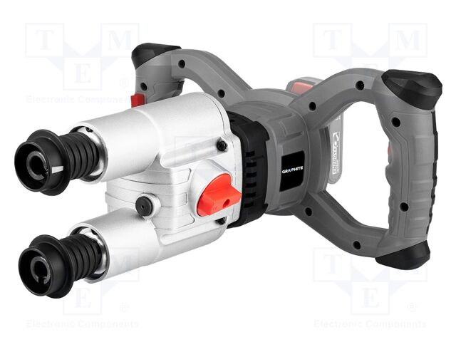 58GE129 GRAPHITE - Stirrer | battery; 250÷400rpm,350÷650rpm; 18VDC; Kit