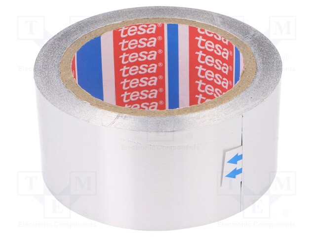 3710 DUCT TAPE 48MM-50M - Tape: duct, W: 48mm; L: 50m; Thk: 0.17mm;  silver; synthetic rubber; 3710-48MM-50M