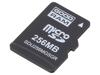 SDU256MGSGRB | Karta pamięci; przemysłowa; microSD,SLC; 256MB; Class 6; -25÷85°C