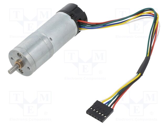 499:1 METAL GEARMOTOR 25DX73L LP 6V 48CP 499:1 METAL GEARMOTOR 25DX73L LP 6V 48CP