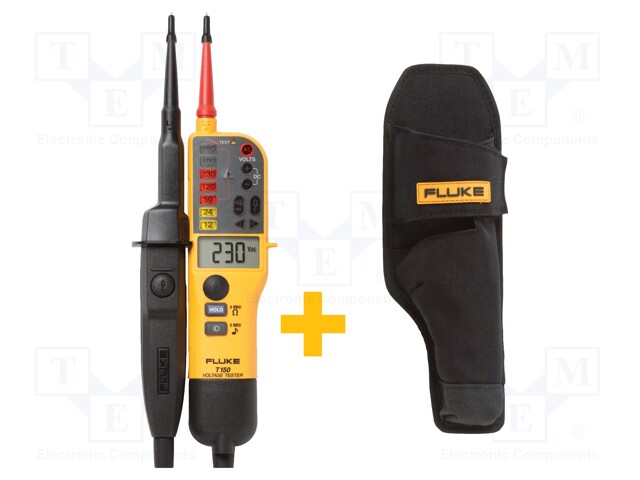 FLUKE-T150/H15 FLUKE - Multimeters, case FLK-H15,electrical tester FLK-T150;  FLK-T150/H15