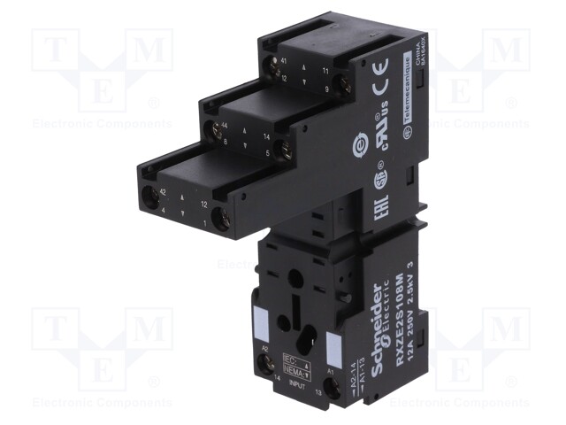 SCHNEIDER ELECTRIC RXZE2S108M - Relays accessories: socket