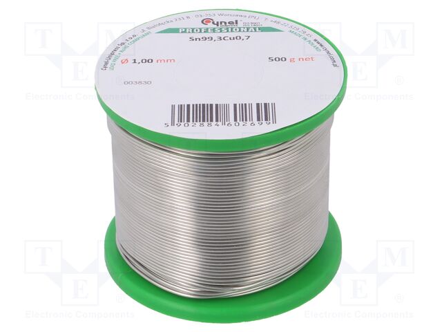 SN99,3CU0,7-BT 1.00 500G SN99,3CU0,7-BT 1.00 500G