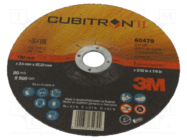 65479 180X2,5X22MM CUBITRON II 65479 180X2,5X22MM CUBITRON II