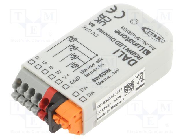 DALI DT8 RGBW LED DIMMER 8A DALI DT8 RGBW LED DIMMER 8A