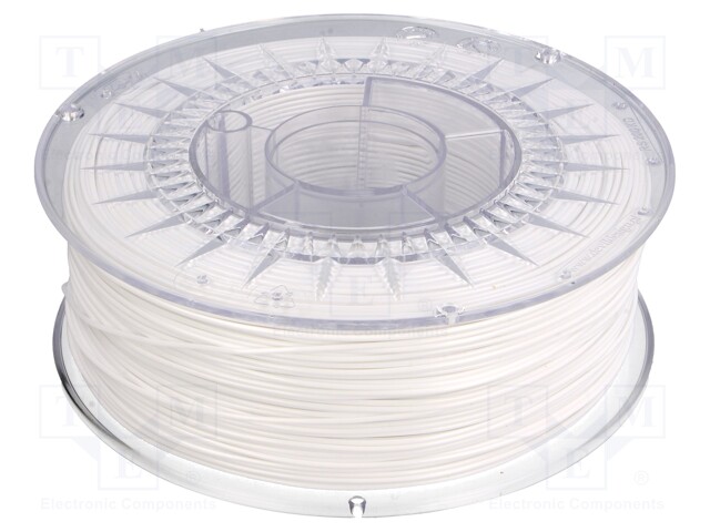 PETG-1.75-WHITE DEVIL DESIGN - Filamento: PET-G, Ø: 1,75mm; bianco;  220÷250°C; 1kg; DEV-PETG-1.75-WH
