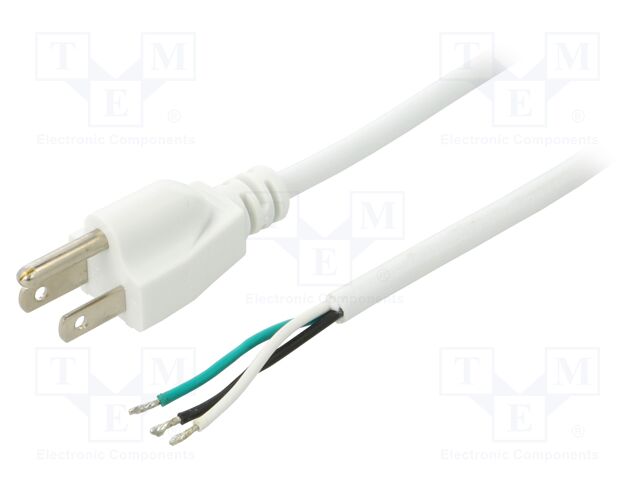 LT202 3XAWG18 105E.C 2.0M WHT LT202 3XAWG18 105E.C 2.0M WHT