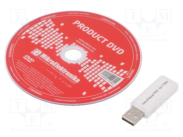 MIKROPASCAL PRO FOR FT90X (USB DONGLE) MIKROPASCAL PRO FOR FT90X (USB DONGLE)