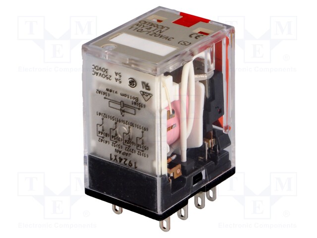 OMRON MY4IN 110/120VAC (S) - Relay: electromagnetic