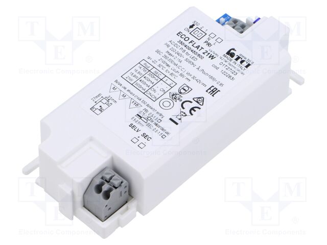ECO FLAT 21W - 350/400/450/500MA ECO FLAT 21W - 350/400/450/500MA
