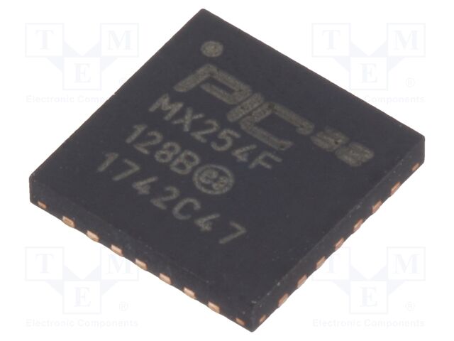 PIC32MX254F128B-V/MM