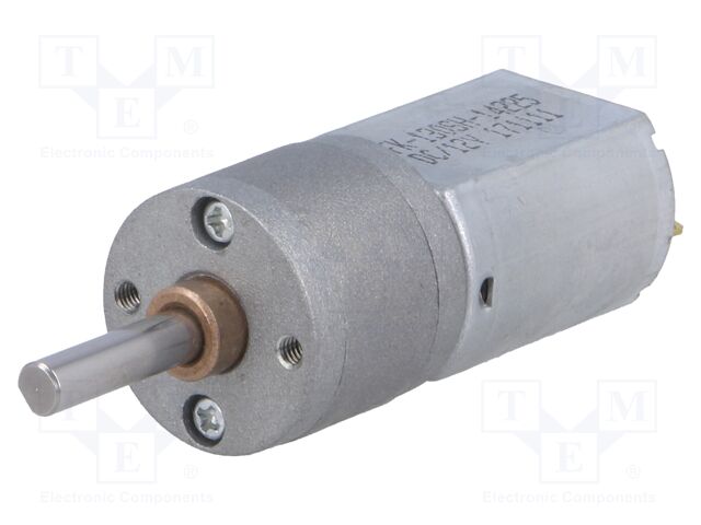 63:1 METAL GEARMOTOR 20DX43L MM 12V CBE 63:1 METAL GEARMOTOR 20DX43L MM 12V CBE