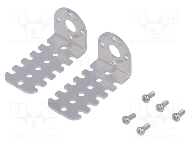 20D MM METAL GEARMOTOR BRACKET PAIR