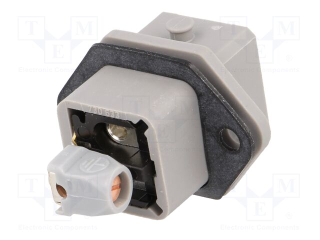 IP54 Stecker 16A verzinnt PIN: 2 Stecker: rechteckig ST - Bild 7 von 30