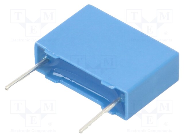 B32521C0105J000 | Kondenzátor: polyesterový; 1uF; 40VAC; 63VDC; 10mm; ±5%; 13x9x4mm
