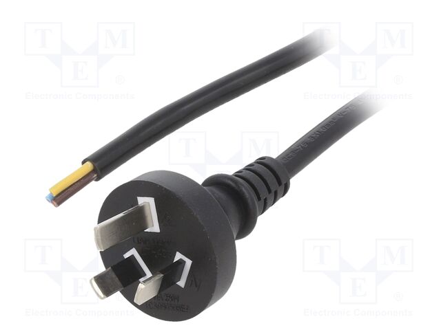 LT-423 3X1.0 BLK 3M END CUT LT-423 3X1.0 BLK 3M END CUT