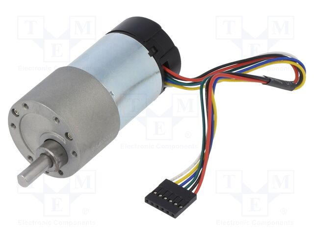 131:1 METAL GEARMOTOR 37DX73L 24V 64 CPR