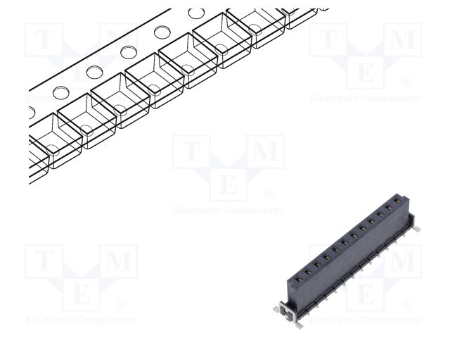 HARTING 15620122601333 - Connector: PCB to PCB