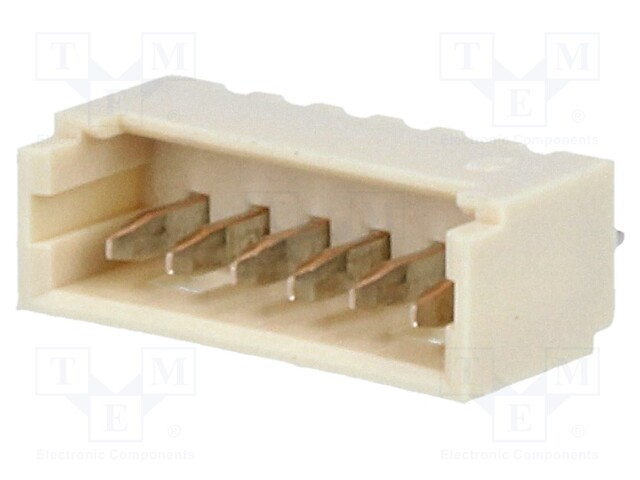 530470610 MOLEX - Socket, wire-board; male; PicoBlade™; 1.25mm; PIN: 6;  THT; 1A; tinned; MX-53047-0610