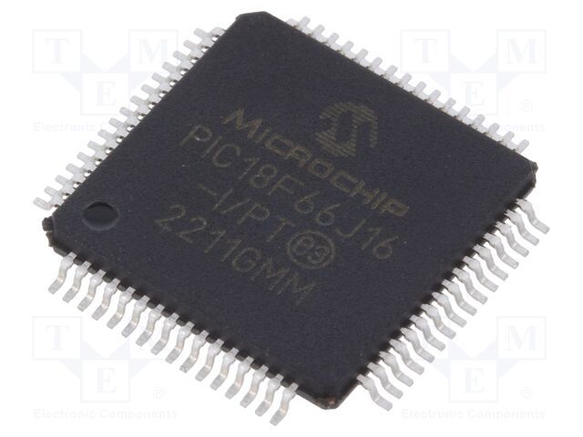 PIC18F66J16-I/PT PIC18F66J16-I/PT