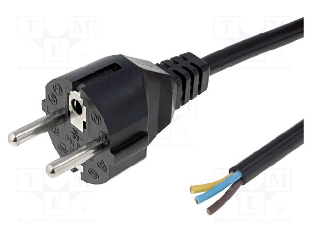LT312 H05VV-F 3X0.75 3.0M BLK LT312 H05VV-F 3X0.75 3.0M BLK