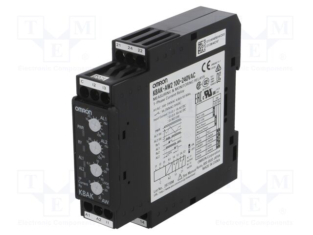 K8AK-AW2 100-240VAC K8AK-AW2 100-240VAC