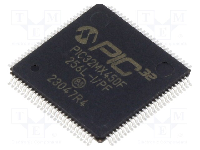 PIC32MX450F256L-I/PF