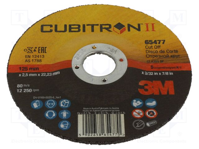 65477 125X2,5X22MM CUBITRON II 65477 125X2,5X22MM CUBITRON II