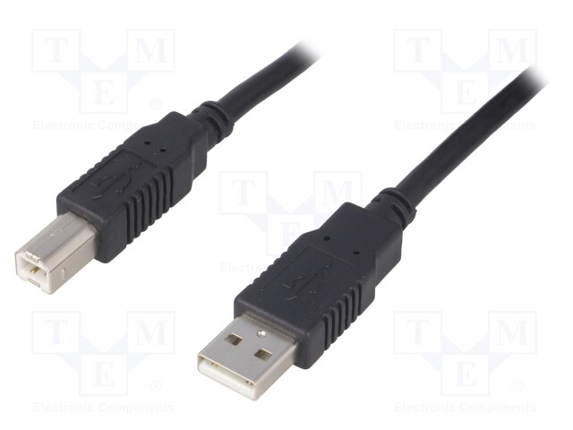 CAB-USB2AB/1.0-BK, Kable i adaptery USB