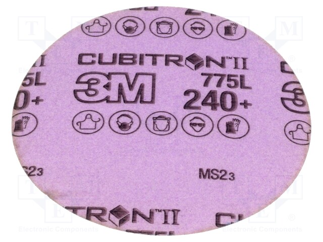 775L P240 125MM B/O CUBITRON II