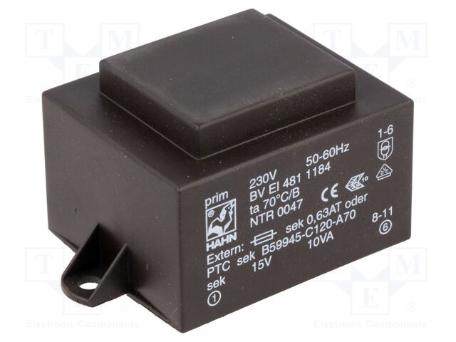 BV EI 481 1184 BV EI 481 1184