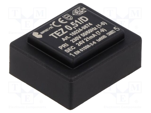 TEZ 0,51/D 230/24V TEZ 0,51/D 230/24V
