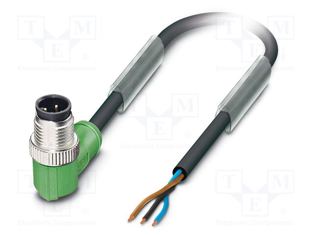 SAC-3P-M12MR/3,0-PUR SAC-3P-M12MR/3,0-PUR