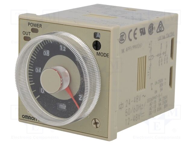 OMRON H3CR-A8-301 24-48AC/12-48DC - Timer